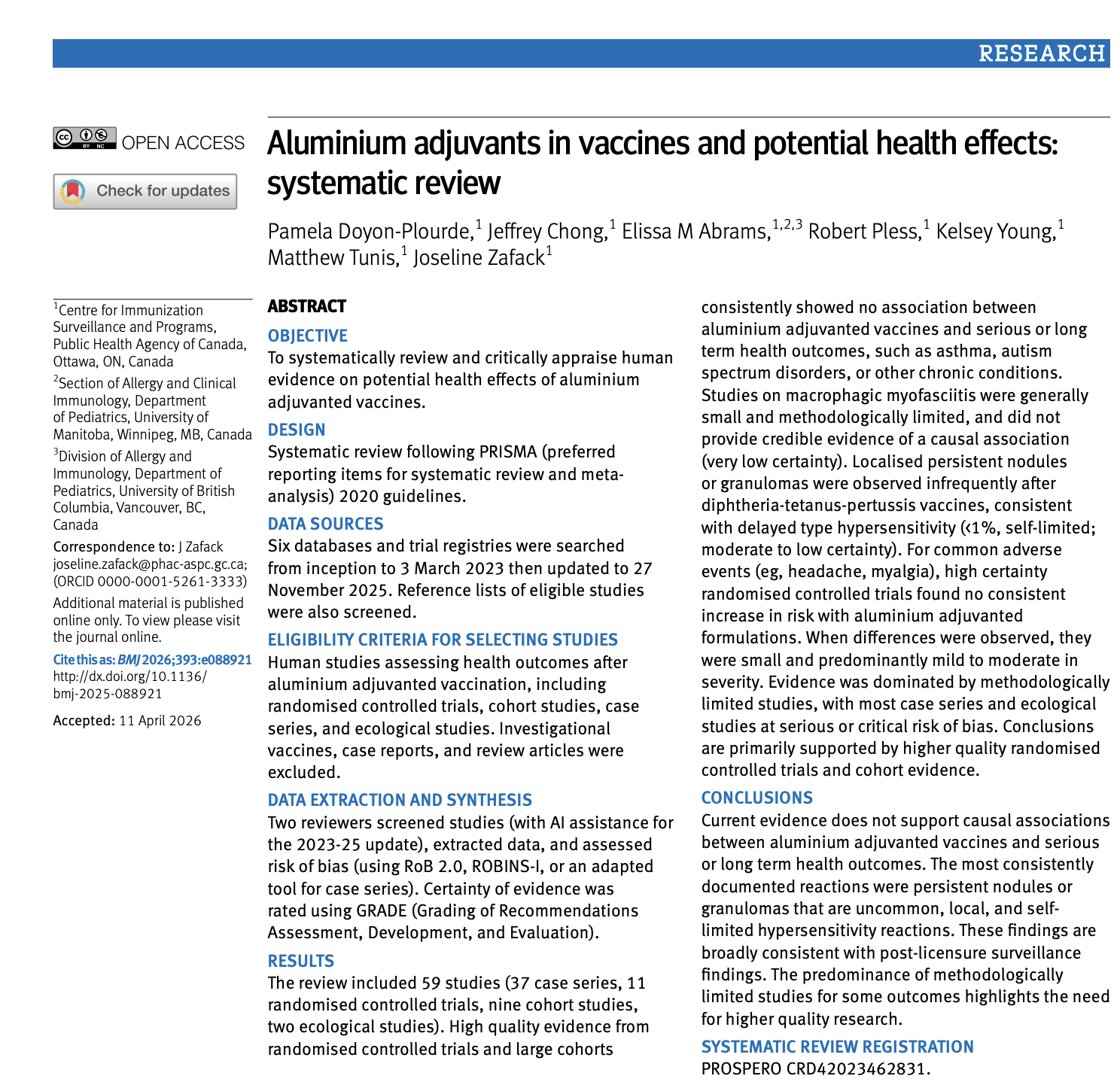 BMJ article preview